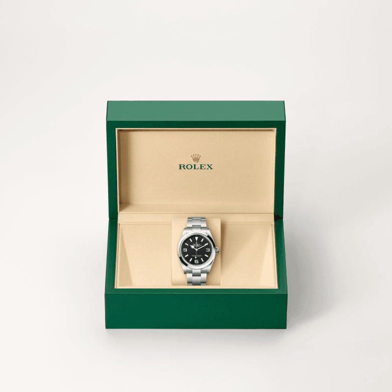rolex Explorer in Oystersteel, M124270-0001 - Global Watch Company (GWC)