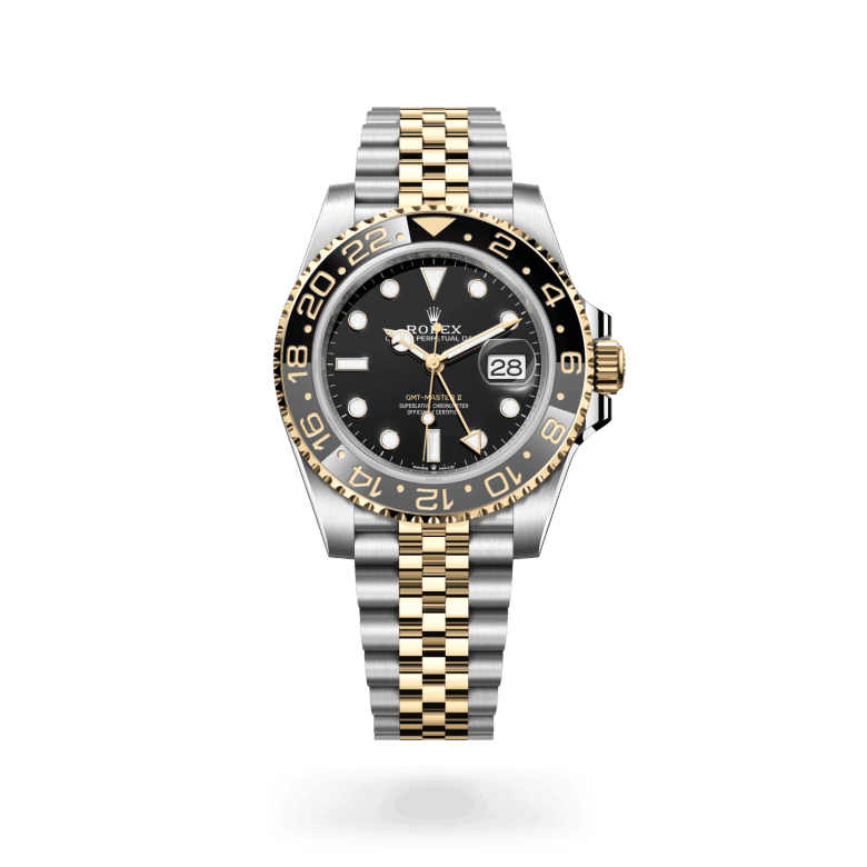 rolex GMT-Master II in Yellow Rolesor - combination of Oystersteel and yellow gold, M126713GRNR-0001 - Global Watch Company (GWC)